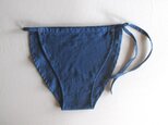 藍染め綿ふんどしパンツ(片結びタイプ)弐