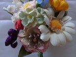 野の花ミニブーケコサージュの画像