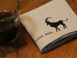 セーブルアンテロープ/リネンクロス～⁂美しくてスタイリッシュなハンカチ⁂送料無料