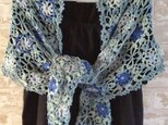 【セール】春夏モチーフつなぎのショール