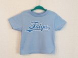 (size70～120)名前入りTシャツ【ユニフォームブルー】の画像