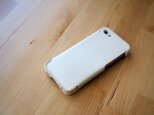 iPhone5s/5 レザーケース（ホワイト）の画像