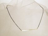 シンプルなネックレス(5.5cm)