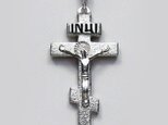 ロシア正教のクロス（八端十字架）　大きなロシア十字架の受難像　rc39　好評ですの画像