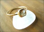 Organic Beige Diamond Ring 14kの画像