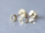 Diamond earrings [EP032K10YG(D)]の画像