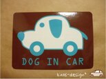 ☆★車用DOG IN CARサインマグネット★☆の画像