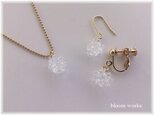 ガラスの金平糖　＊　ピアス/イヤリング＆ペンダントの画像