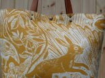 Tote bag  L size 「Harvest Hare]の画像