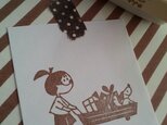 消しゴムはんこ  プレゼントどうぞ①*の画像