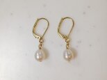 再販＊淡水パール＊ピアス＊イヤリング #94の画像