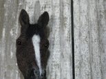 馬のブローチ　”新しい場所へ”の画像