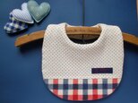 PURE*スタイ*トリコロール プチドット&チェック イカリタグの画像