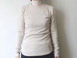 turtle neck l/s tee (lt.gray)の画像