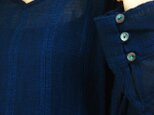 pullover blouse/navyの画像