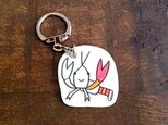 ★飛ぶ!『ザリィ』★ザリガニ雑貨 キーホルダー(プラバン)の画像