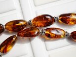 【オーダー品】・バルチックアンバー（琥珀）のネックレス