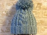 Ｓ様オーダー　ニット帽アルパカ混　