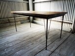 【展示作品】ダイニングテーブルベーシック（ROCHA様オーダーメイド品）