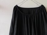 黒リネンガーゼ　　ノ　　ワンピース
