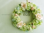 Rose Garden Wreath（フェイク） ３３cmの画像