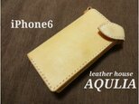 レザー iPhone6 wallet+ ケースの画像