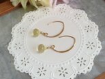 レモンクォーツ☆リフレッシュピアス♡