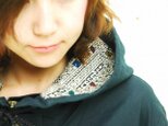 lue hoody JK/bkの画像