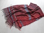 roots shawl MIDDLE wool70 10-12の画像