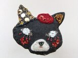 Brooches115 " autumn cat"の画像