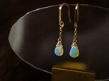 プレシャスオパールゆらりtiny-bitピアス K14GF 35の画像