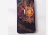 iPhone5.5s/dark flower押し花の画像