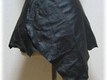【SALE】一枚物レザーのラップスカート