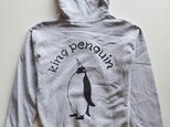 ペンギンパーカー、フード付きスウェットZIP(ジップ)、メンズの画像