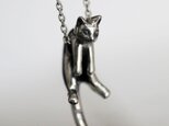 脱力猫Silverペンダント グリ