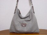 aさまオーダー品　綿麻ショルダーバッグ