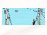 『通学路とＵＦＯ』 Tシャツ 半袖の画像