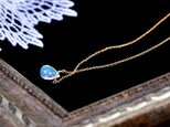 [再販]プレシャスオパール ドロップ一粒ネックレス