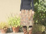 十日町紬の毎日スカート（バラ・Ｍ）の画像