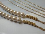 cotton pearl ネックレス“ no.03”の画像