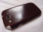 GalaxyS3専用レザーカバー SC-06D ギャラクシーS3の画像