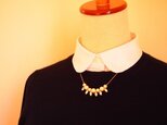 cotton pearl & bijou・necklace(G)の画像