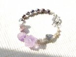 ポイントアメジストのブレスレット