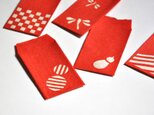 和紙のミニミニぽち袋（5枚セット）の画像