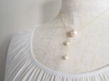 cn27  move　コットンパール　ネックレス