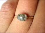 Silver Diamond Ring14kの画像