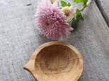 栗の豆皿の画像