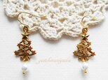 クリスマスツリー†ピアス【イヤリング変更可】