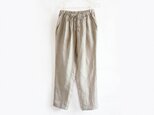 linen sarrouel pants_生成の画像