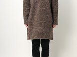 v neck one-piece (brown)の画像